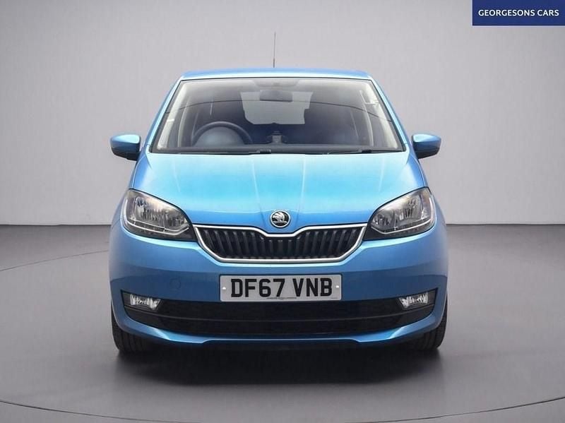 Used Skoda Citigo Colour Edition 60 HP (44 kW) 2018 Blue Hatchback