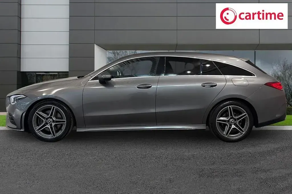 Used Mercedes CLA200 Shooting Brake AMG line 163 HP (119 kW) 2022 Grey Estate
