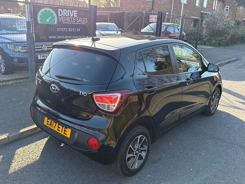 Used Hyundai i10 Premium 66 HP (48 kW) 2017 Black Hatchback