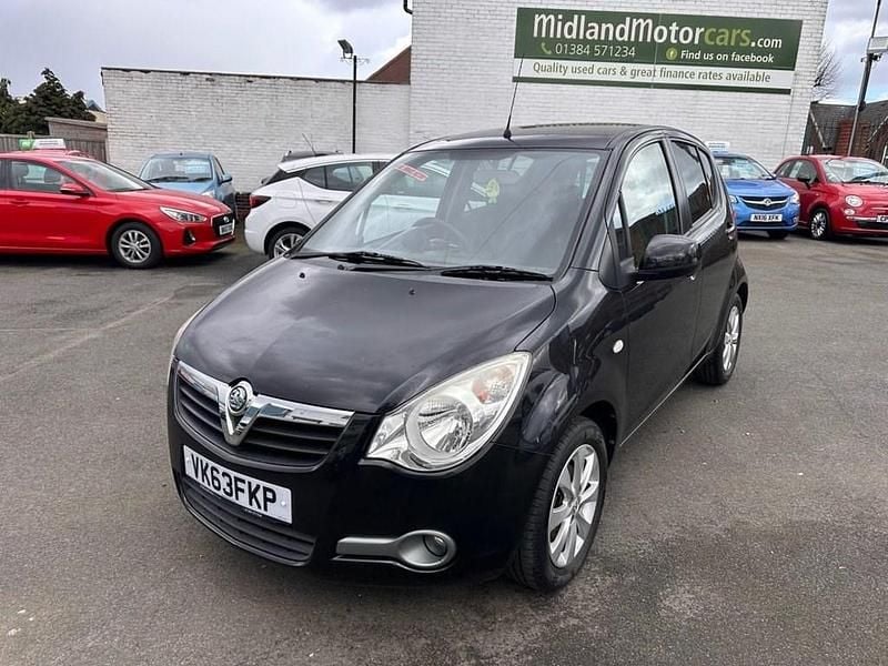 Used Vauxhall Agila 94 HP (69 kW) 2013 Black MPV