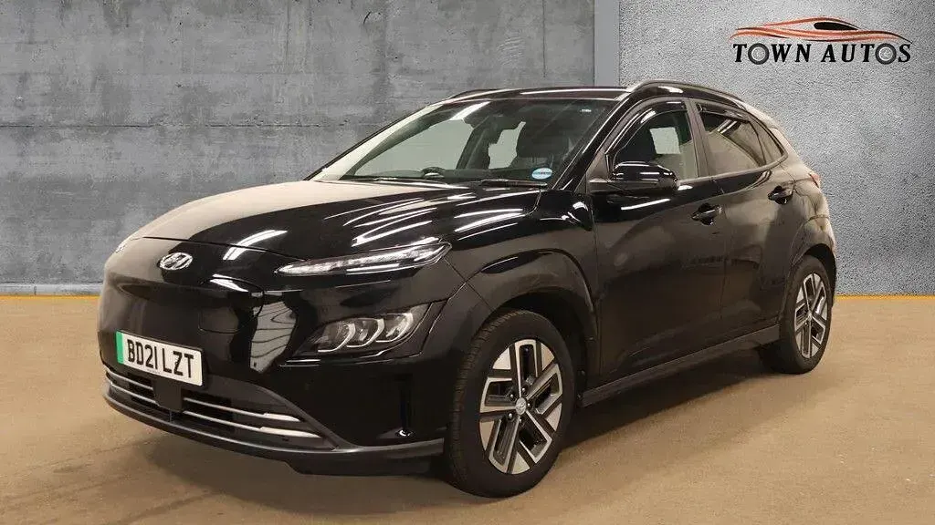 Used Hyundai Kona Premium 150 kW (204 HP) 2021 Black SUV