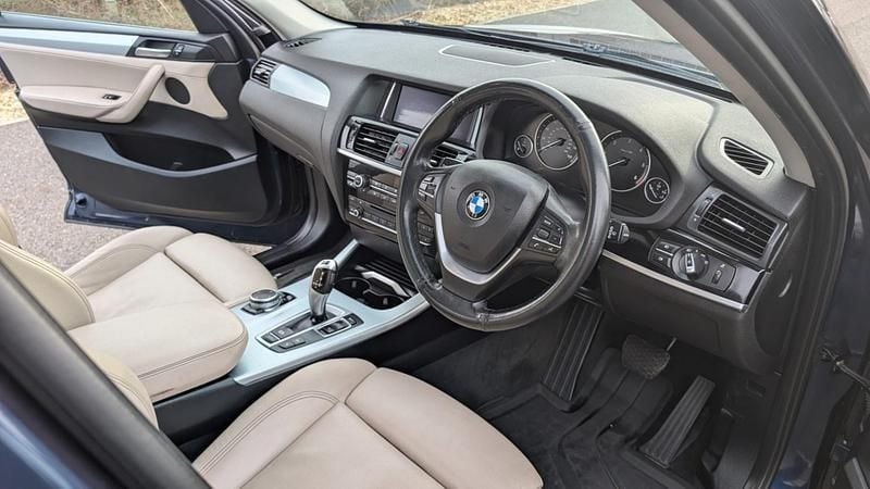 Used BMW X3 xLine 255 HP (187 kW) 2015 Blue SUV