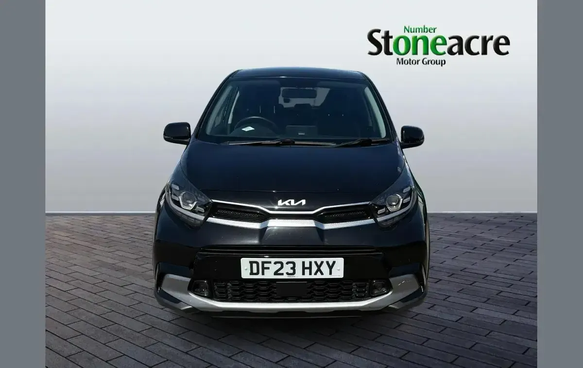 Used Kia Picanto X-Line 65 HP (47 kW) 2023 Black Hatchback