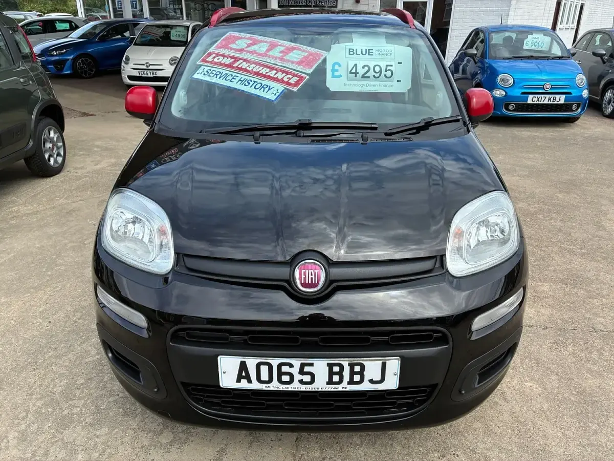 Used Fiat Panda Easy 69 HP (50 kW) 2015 Black Hatchback