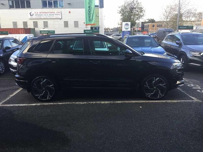 Used Skoda Karoq SportLine 110 HP (80 kW) 2022 Black magic pearl effect SUV