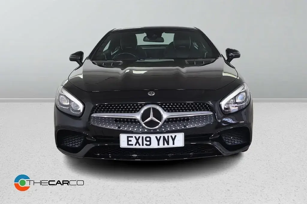 Used Mercedes SL400 AMG line 2019 Black Cabriolet