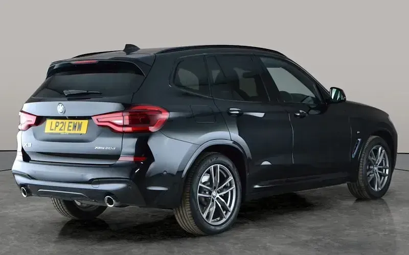Used BMW X3 M Sport 190 HP (139 kW) 2021 Black SUV