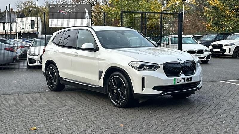 White Used 2021 BMW iX3 Comfort Edition SUV | £25,744 (Fair price) - Image 1/4