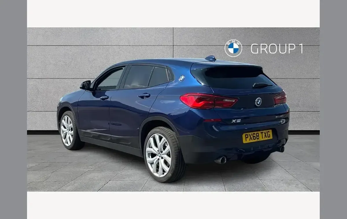 Used BMW X2 Sport Line 189 HP (139 kW) 2018 Blue SUV