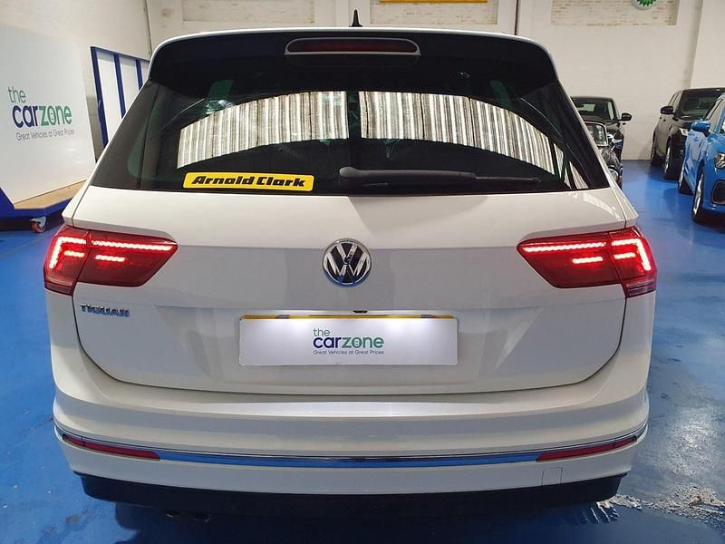 Used VW Tiguan R-line 150 HP (110 kW) 2019 White SUV