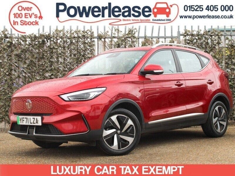 Red Used 2021 MG ZS Trophy Connect Sedan | £12,989 - Image 1/4