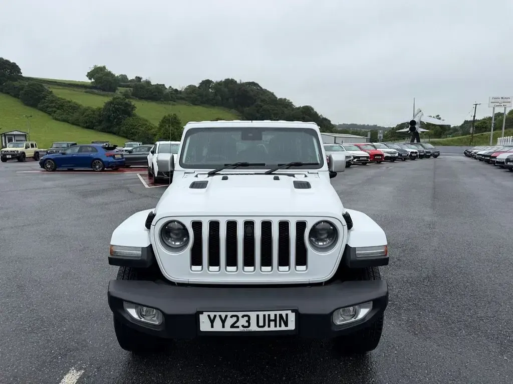 Used Jeep Wrangler Overland 2023 White SUV
