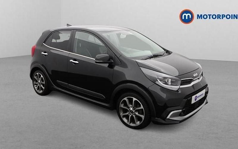Used Kia Picanto X-Line 67 HP (49 kW) 2022 Black Hatchback