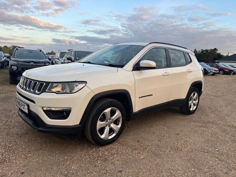 White Used 2018 Jeep Compass Longitude SUV | £4,700 (Super price) - Image 1/4