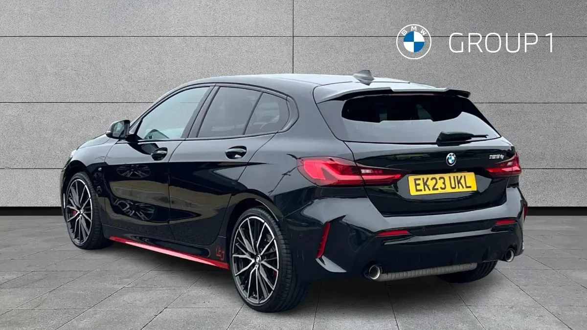 Used BMW 128 Shadowline 261 HP (191 kW) 2023 Black Hatchback