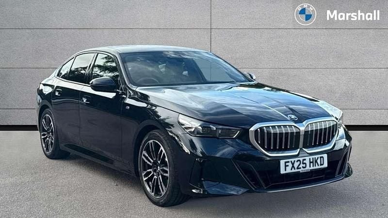 Black Used 2025 BMW 520 M Sport Sedan | £40,069 (Super price) - Image 1/4