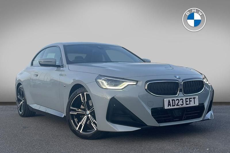 Grey Used 2023 BMW 220 M Sport Coupe | £29,143 (Good price) - Image 1/4