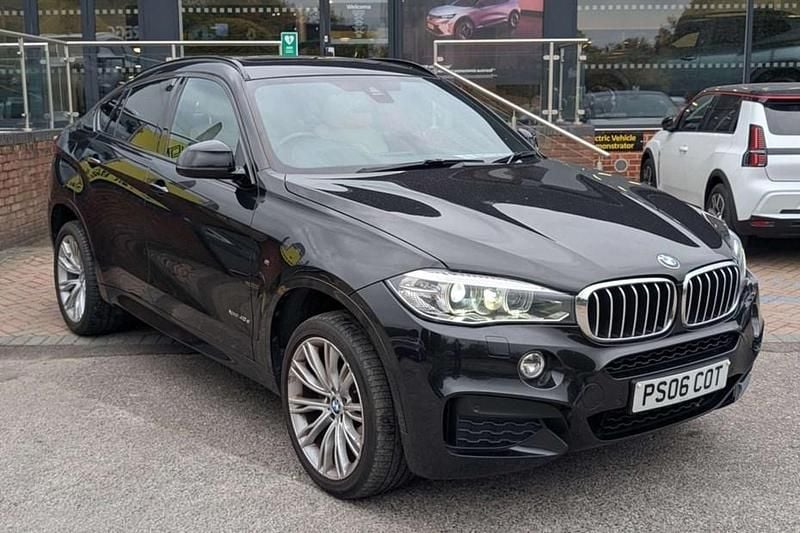 Black Used 2017 BMW X6 M Sport SUV | £16,995 (Fair price) - Image 1/1