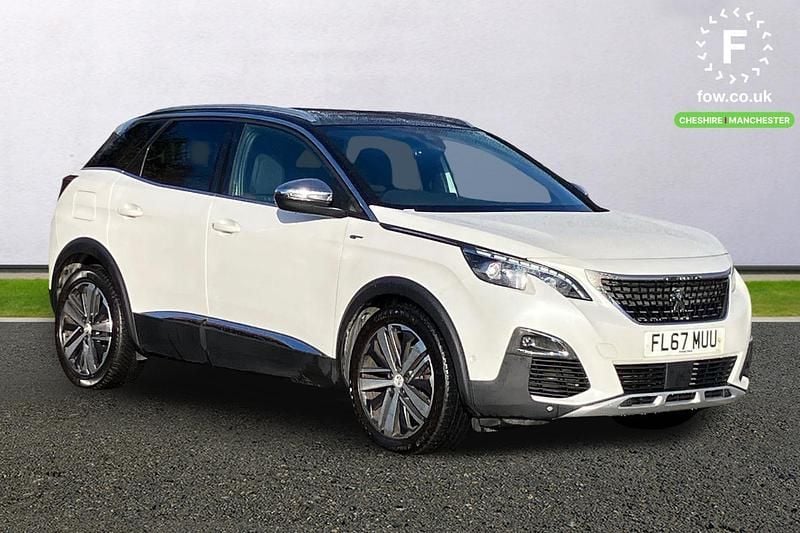White Used 2017 Peugeot 3008 GTi Hatchback | £11,499 (Fair price) - Image 1/4