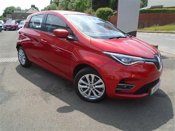Red Used 2022 Renault Zoe Iconic Hatchback | £10,295 (Fair price) - Image 1/1