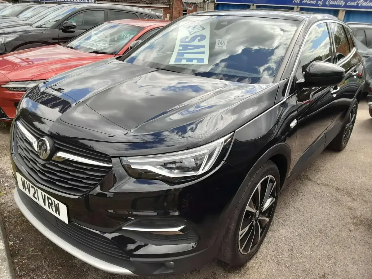 Used Vauxhall Grandland X Ultimate 130 HP (95 kW) 2021 Black SUV