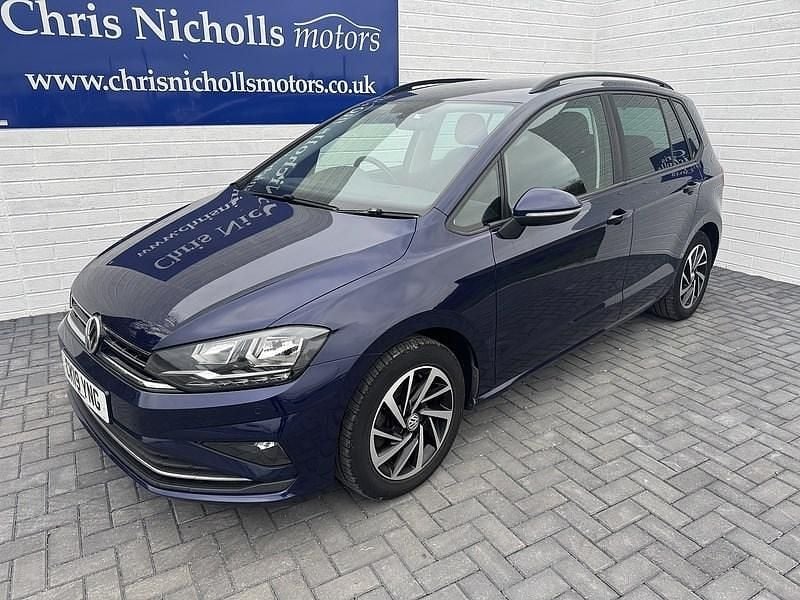 Blue Used 2019 VW Golf Sportsvan Match MPV | £13,495 (A bit pricey) - Image 1/4