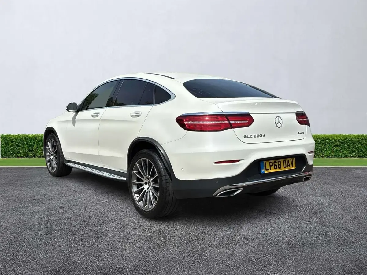 Used Mercedes GLC220 AMG Line Premium 2018 White SUV