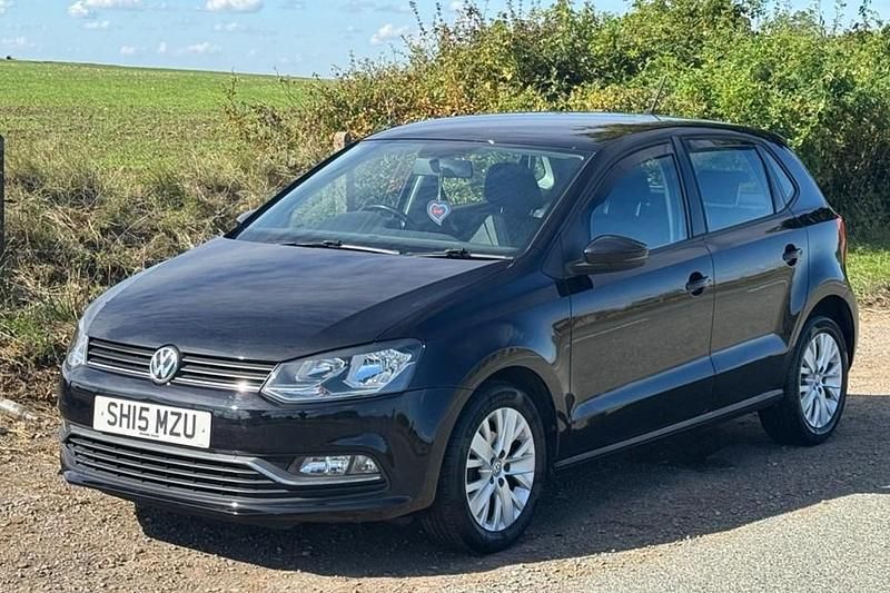 Black Used 2015 VW Polo SE Hatchback | £7,199 (Fair price) - Image 1/1