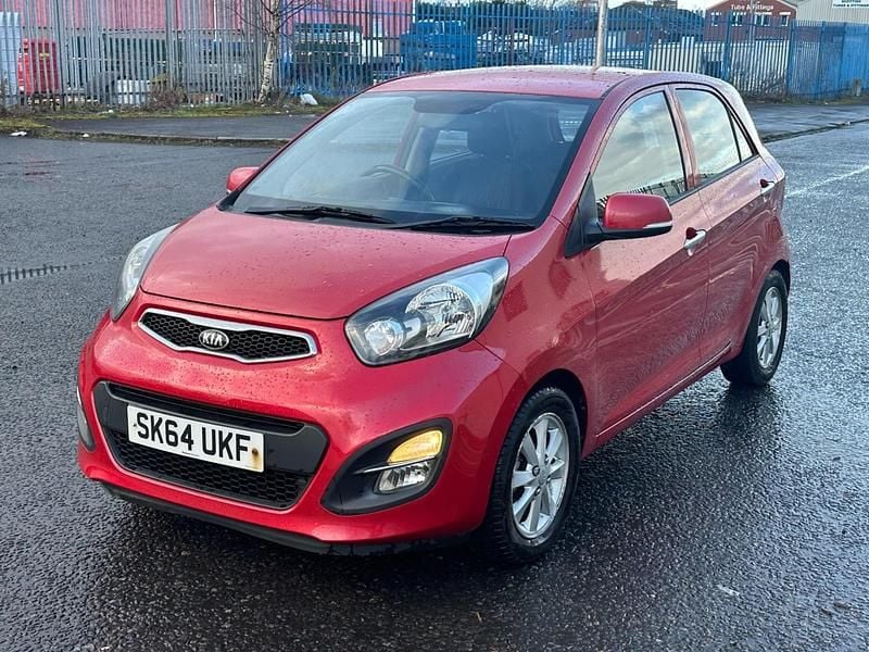 Used Kia Picanto 84 HP (61 kW) 2014 Red Hatchback