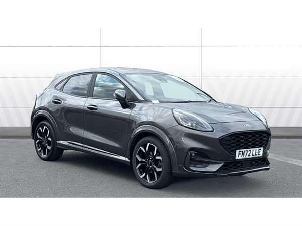 Grey Used 2022 Ford Puma Gen-E ST-Line X SUV | £15,977 (Fair price) - Image 1/4