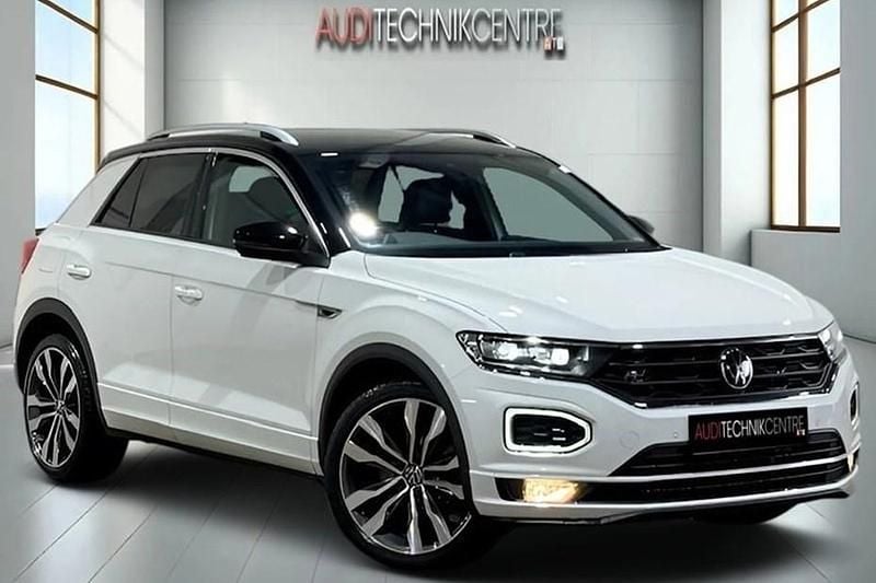 Used VW T-Roc R-line 150 HP (110 kW) 2020 White SUV