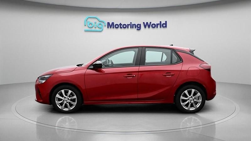 Used Vauxhall Corsa Design Edition 75 HP (55 kW) 2022 Red Hatchback