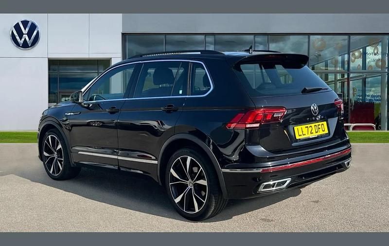 Used VW Tiguan R-line 190 HP (139 kW) 2022 Black SUV