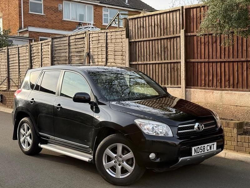 Black Used 2008 Toyota RAV4 SUV | £4,000 (Fair price) - Image 1/4