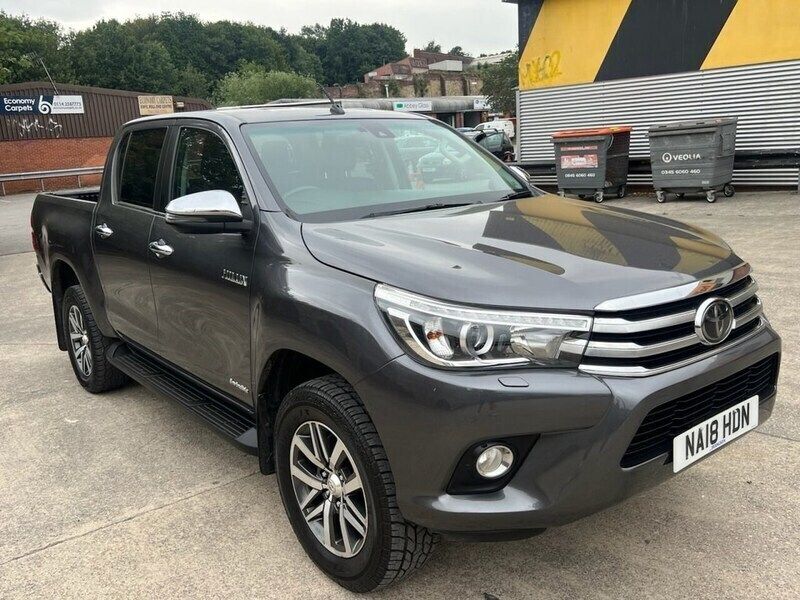 Grey Used 2018 Toyota HiLux Pickup | £14,988 (Super price) - Image 1/4