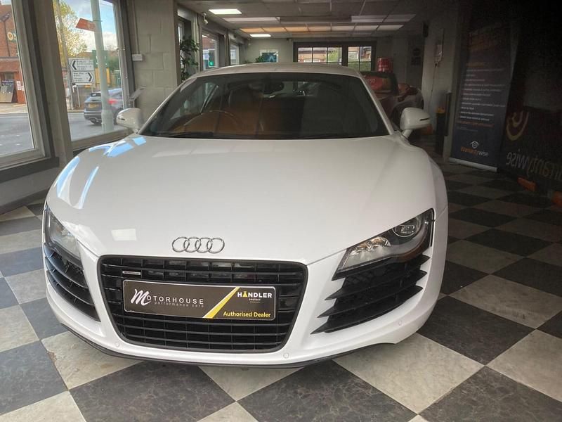 White Used 2009 Audi R8 Coupé Advanced Coupe | £39,850 - Image 1/4