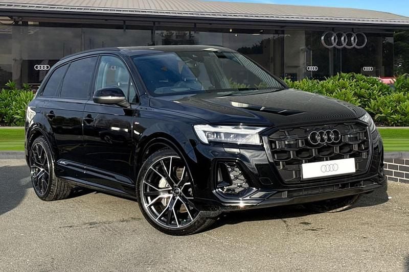 New Audi Q7 Black Edition 2025 Black SUV