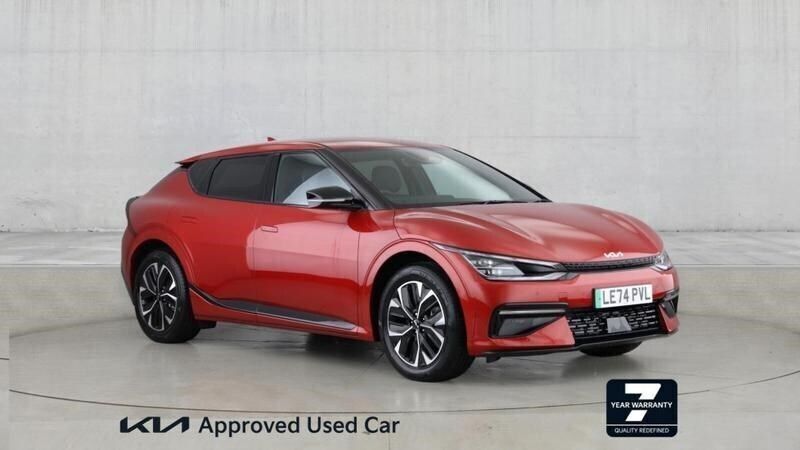 Red New 2025 Kia EV6 4 SUV | £37,295 - Image 1/4