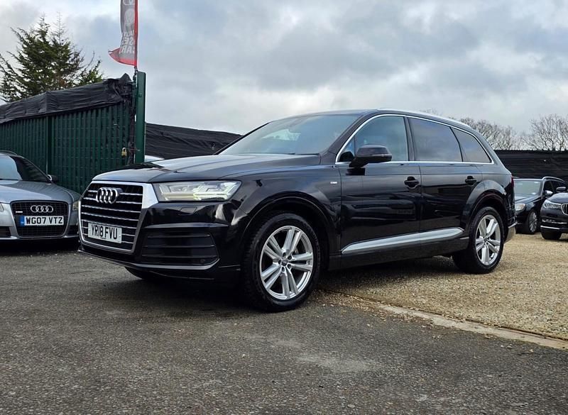 Used Audi Q7 S-Line 2018 Black SUV