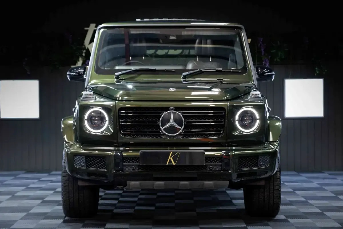Used Mercedes G350 AMG line 286 HP (210 kW) 2019 Green SUV