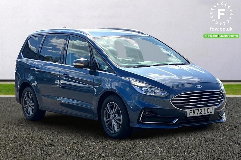 Blue Used 2021 Ford Galaxy Titanium MPV | £23,799 (A bit pricey) - Image 1/3
