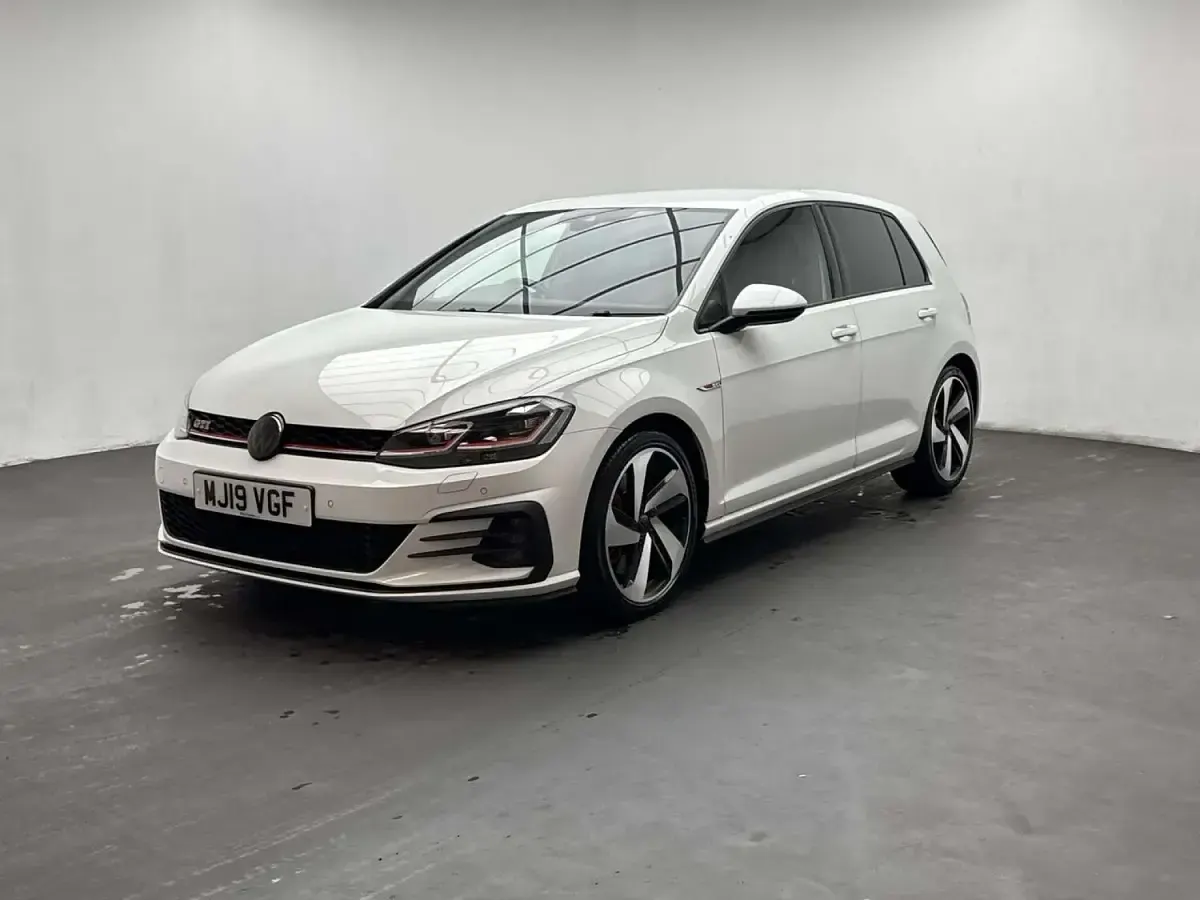 Used VW Golf VII GTI 2019 White Hatchback