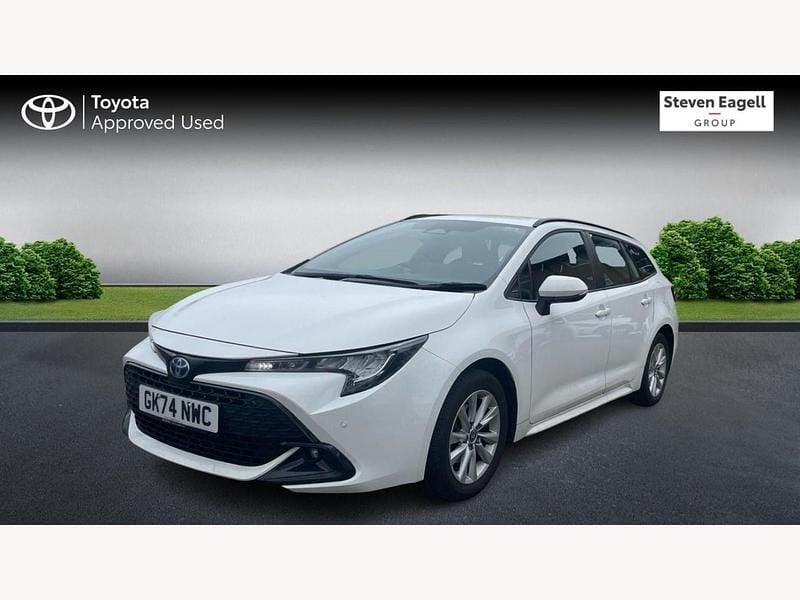 Used Toyota Corolla 120 HP (88 kW) 2024 White Estate