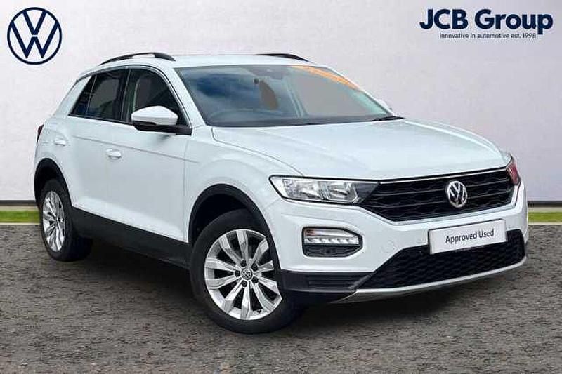 White Used 2020 VW T-Roc SE SUV | £16,590 (Fair price) - Image 1/4