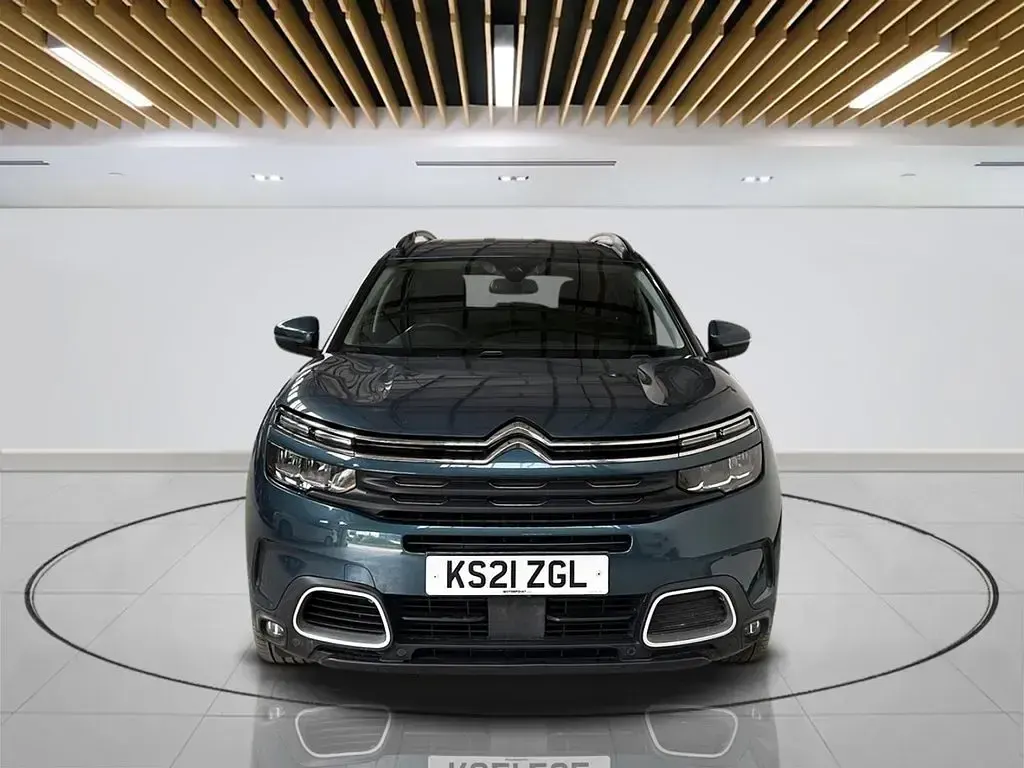 Used Citroën C5 PureTech 130 HP (95 kW) 2021 Blue SUV