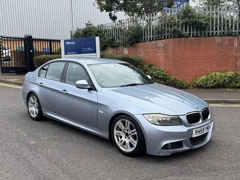 Blue Used 2009 BMW 318 M Sport Sedan | £1,695 (Good price) - Image 1/4
