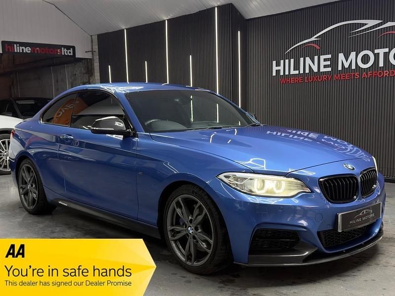 Used BMW M235 Luxury Line 2015 Blue Coupe
