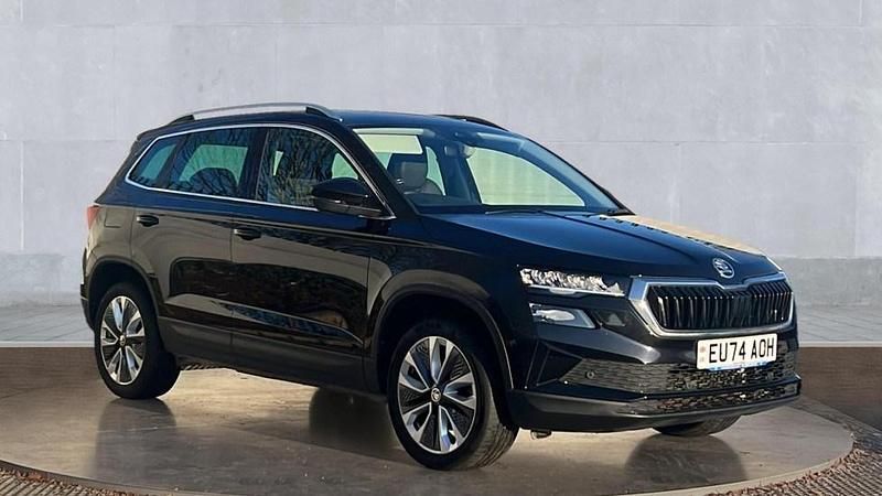 Black Used 2024 Skoda Karoq SE L SUV | £24,350 (Fair price) - Image 1/4