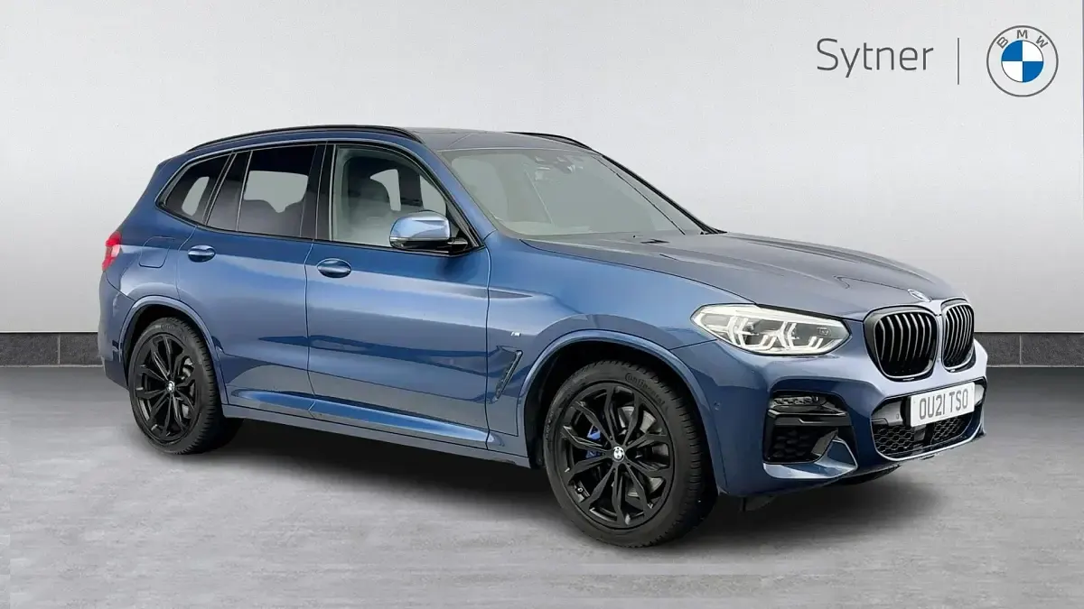 Usado BMW X3 M Sport 355 HP (261 kW) 2021 Azul SUV