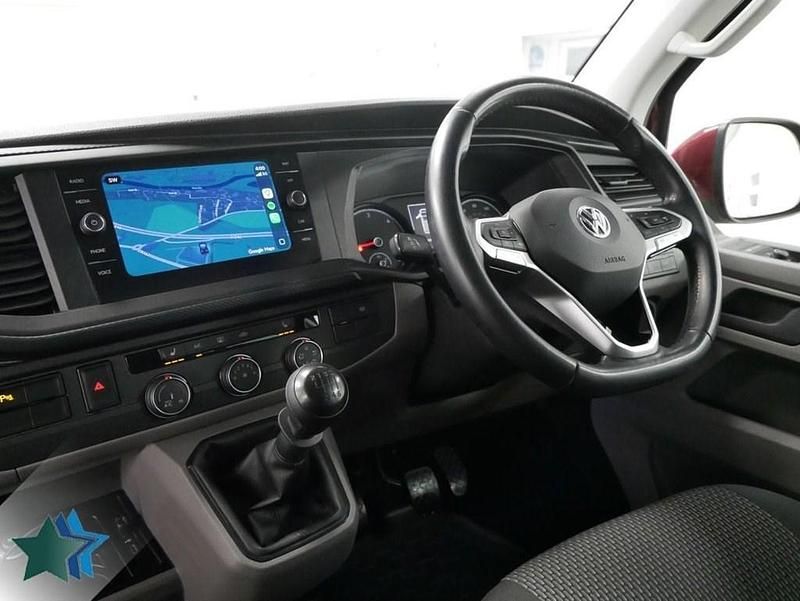 Used VW T6.1 Highline 150 HP (110 kW) 2020 Red Van